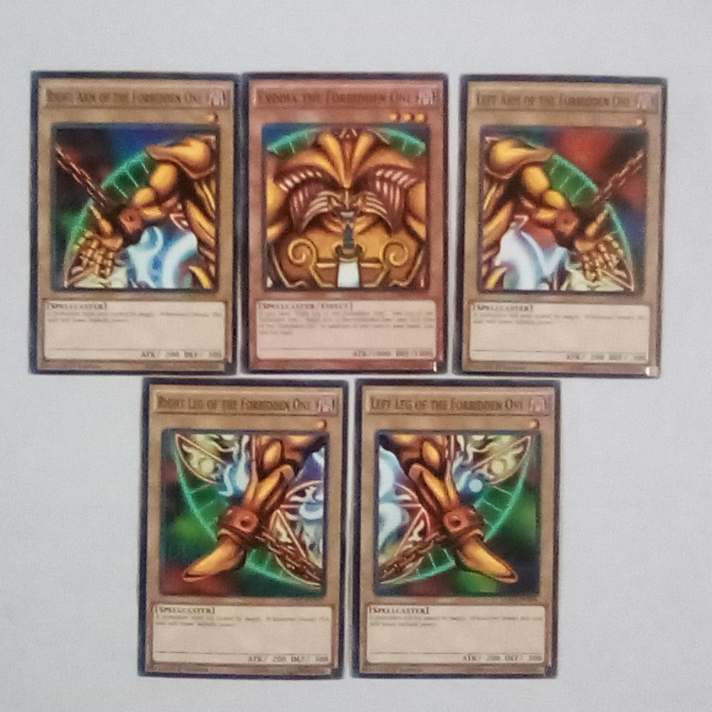 ✨Exodia Full Set Yugioh Near Mint✨